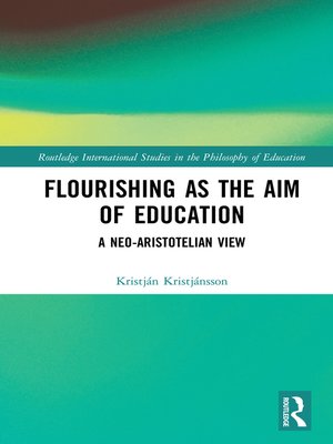 cover image of Flourishing as the Aim of Education